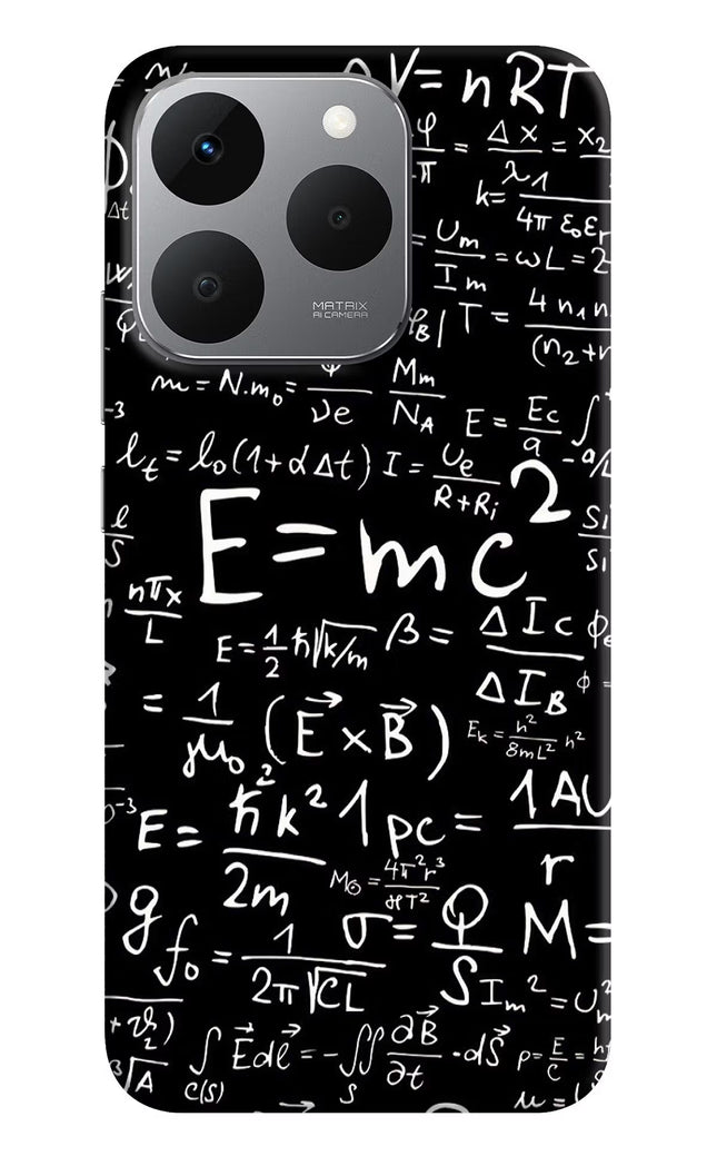 Physics Formula Realme 15T 5G Back Cover