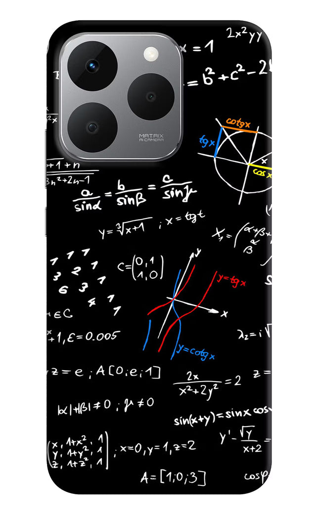 Mathematics Formula Realme 15T 5G Back Cover