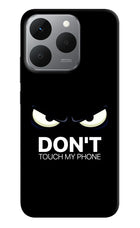 Don'T Touch My Phone Realme 15T 5G Hard Case Back Cover by Casekaro