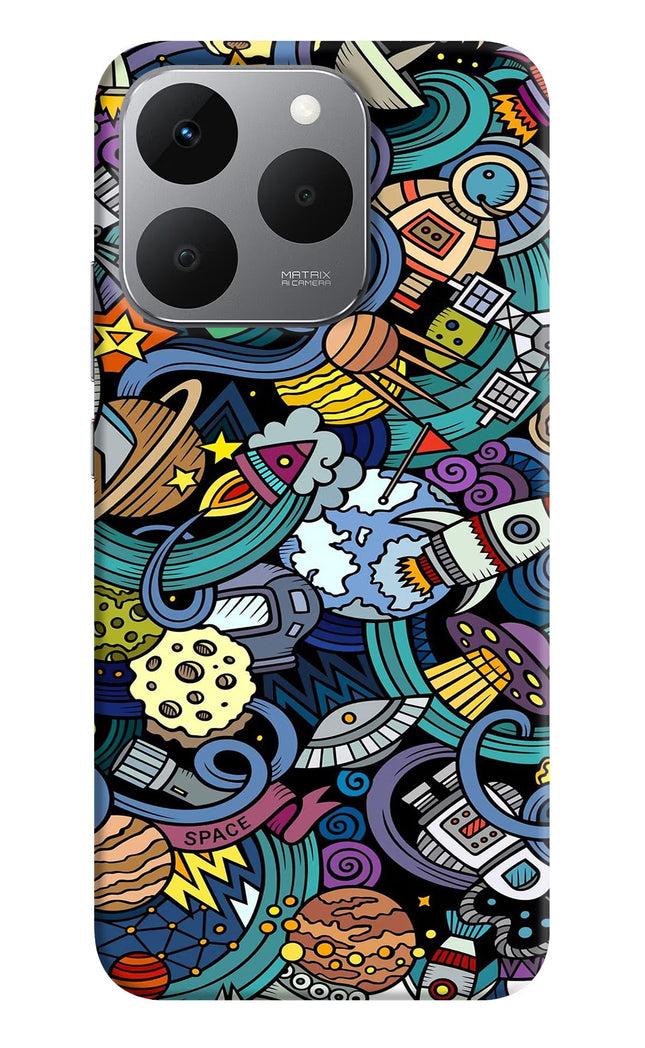 Space Abstract Realme 15T 5G Back Cover