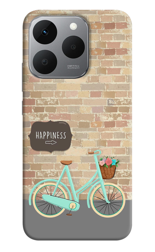 Happiness Artwork Realme 15T 5G Hard Case Back Cover by Casekaro