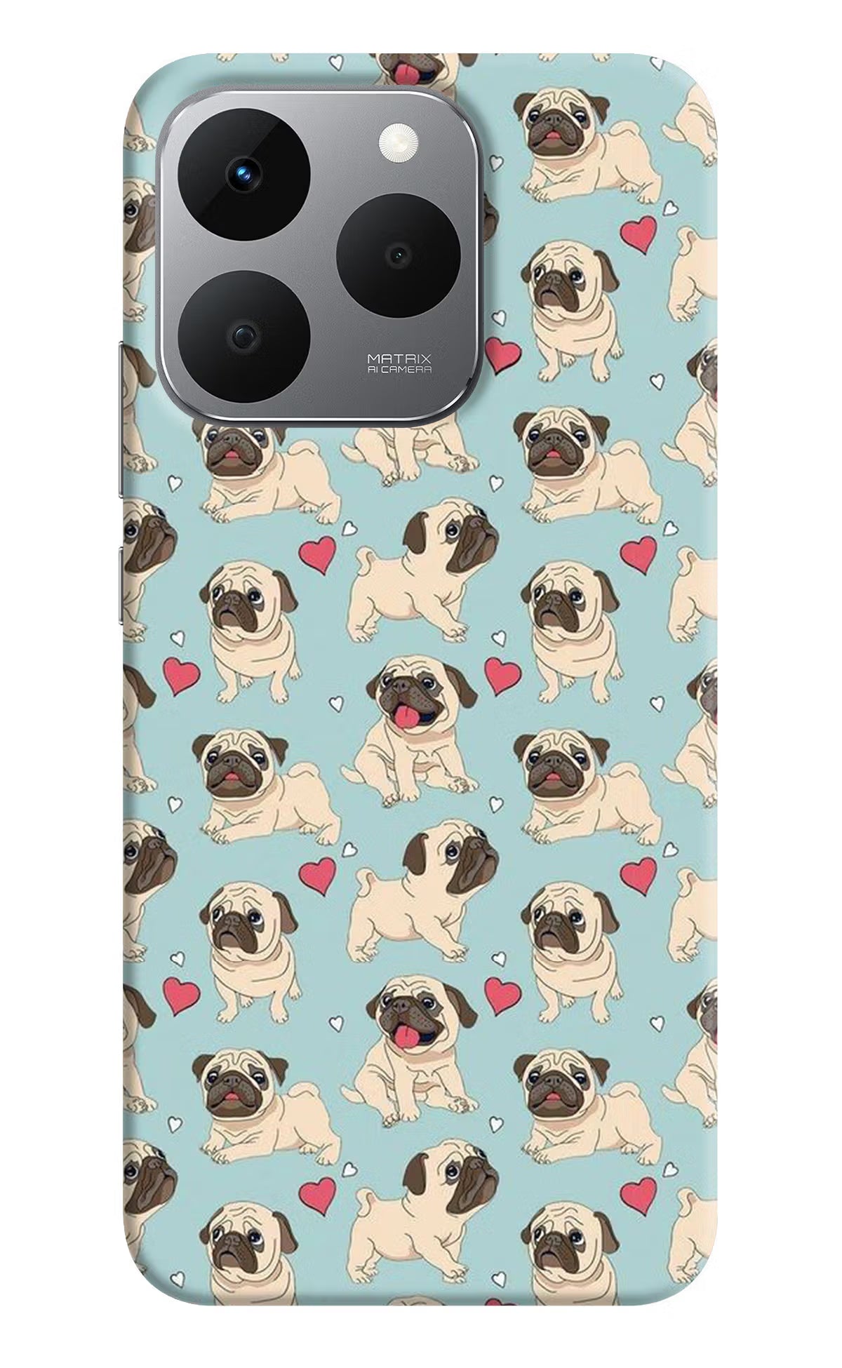 Pug Dog Realme 15T 5G Back Cover