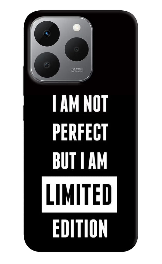 I Am Not Perfect But I Am Limited Edition Realme 15T 5G Back Cover