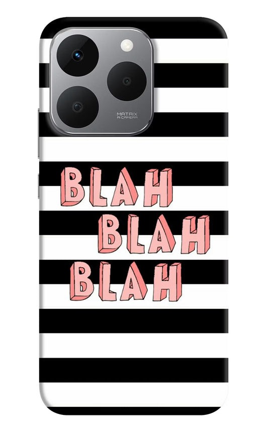 Blah Blah Blah Realme 15T 5G Back Cover