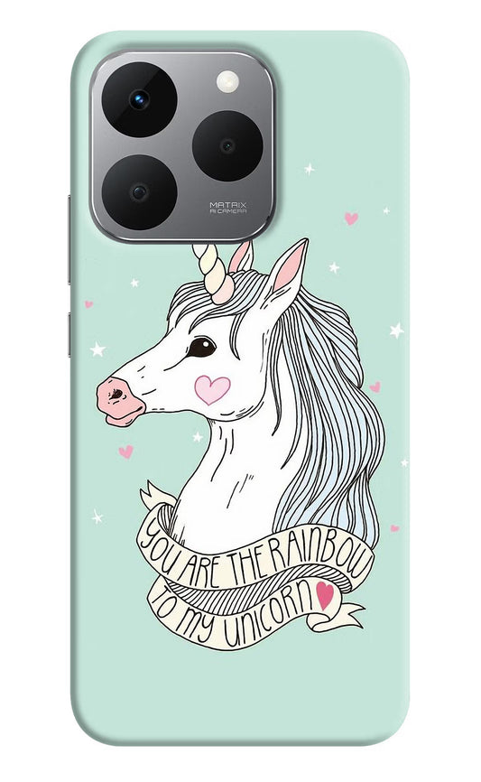 Unicorn Wallpaper Realme 15T 5G Back Cover