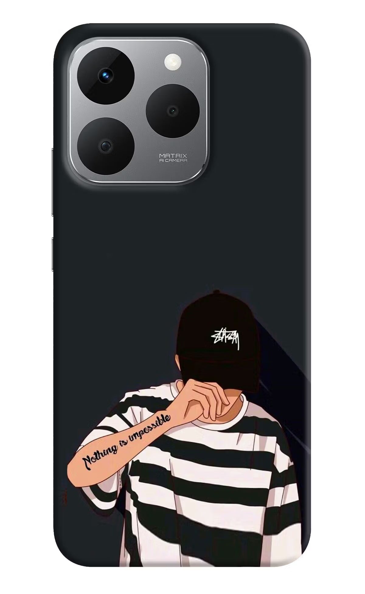 Aesthetic Boy Realme 15T 5G Back Cover