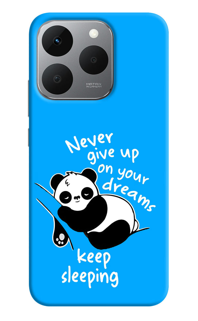 Keep Sleeping Realme 15T 5G Hard Case Back Cover by Casekaro