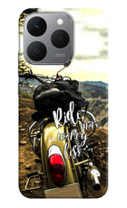 Ride More Worry Less Realme 15T 5G Hard Case Back Cover by Casekaro