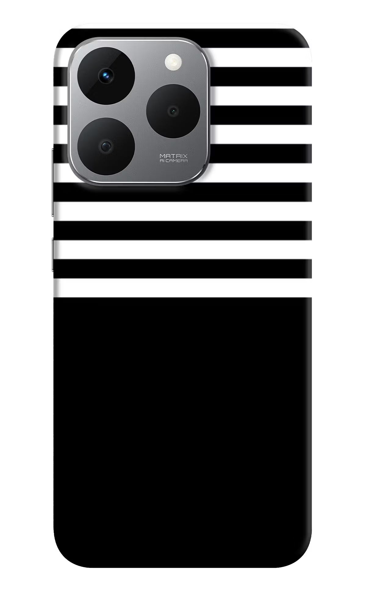 Black and White Print Realme 15T 5G Back Cover
