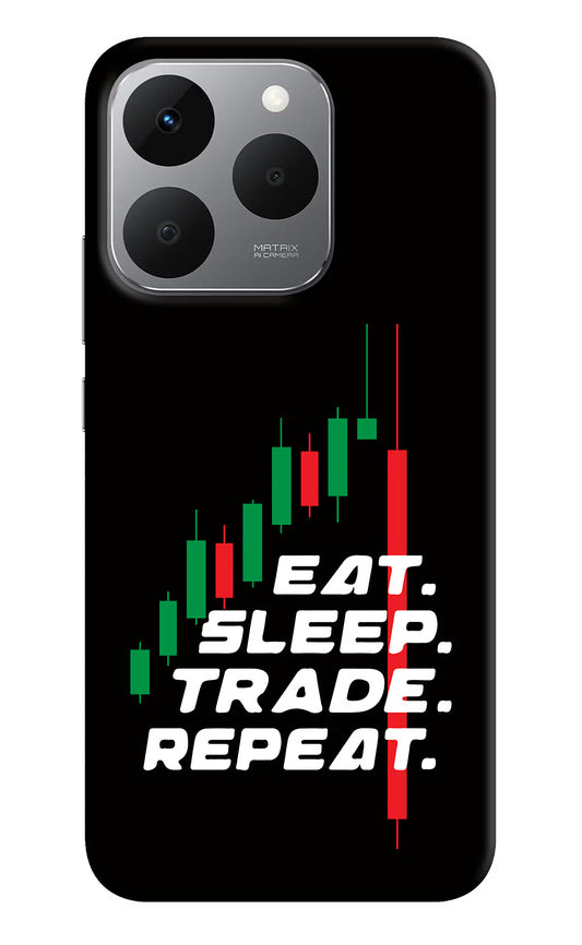 Eat Sleep Trade Repeat Realme 15T 5G Back Cover