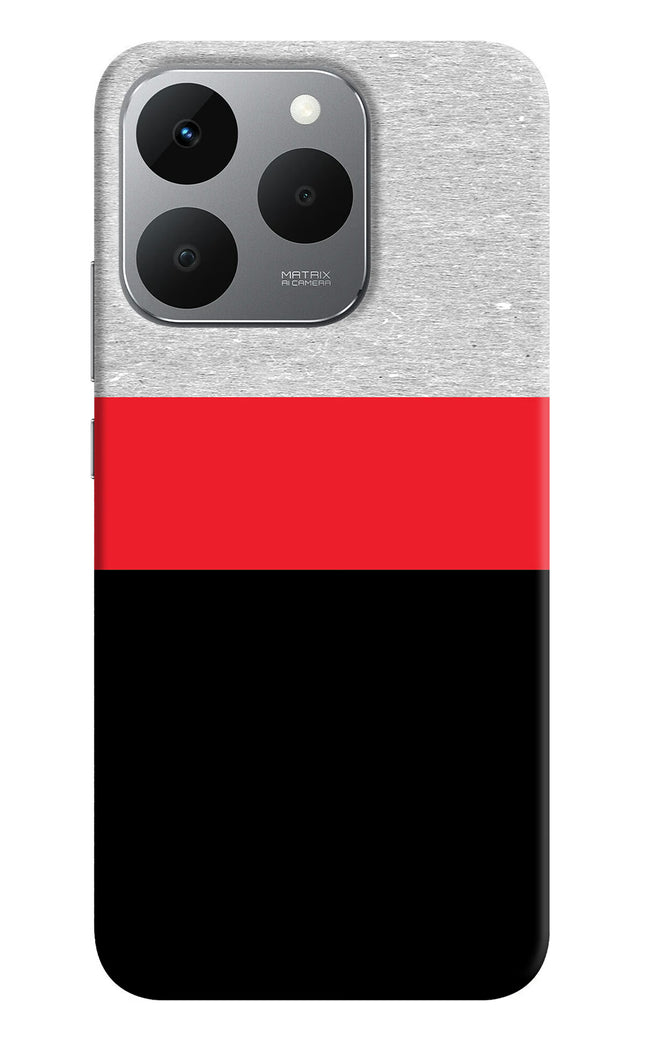Tri Color Pattern Realme 15T 5G Hard Case Back Cover by Casekaro