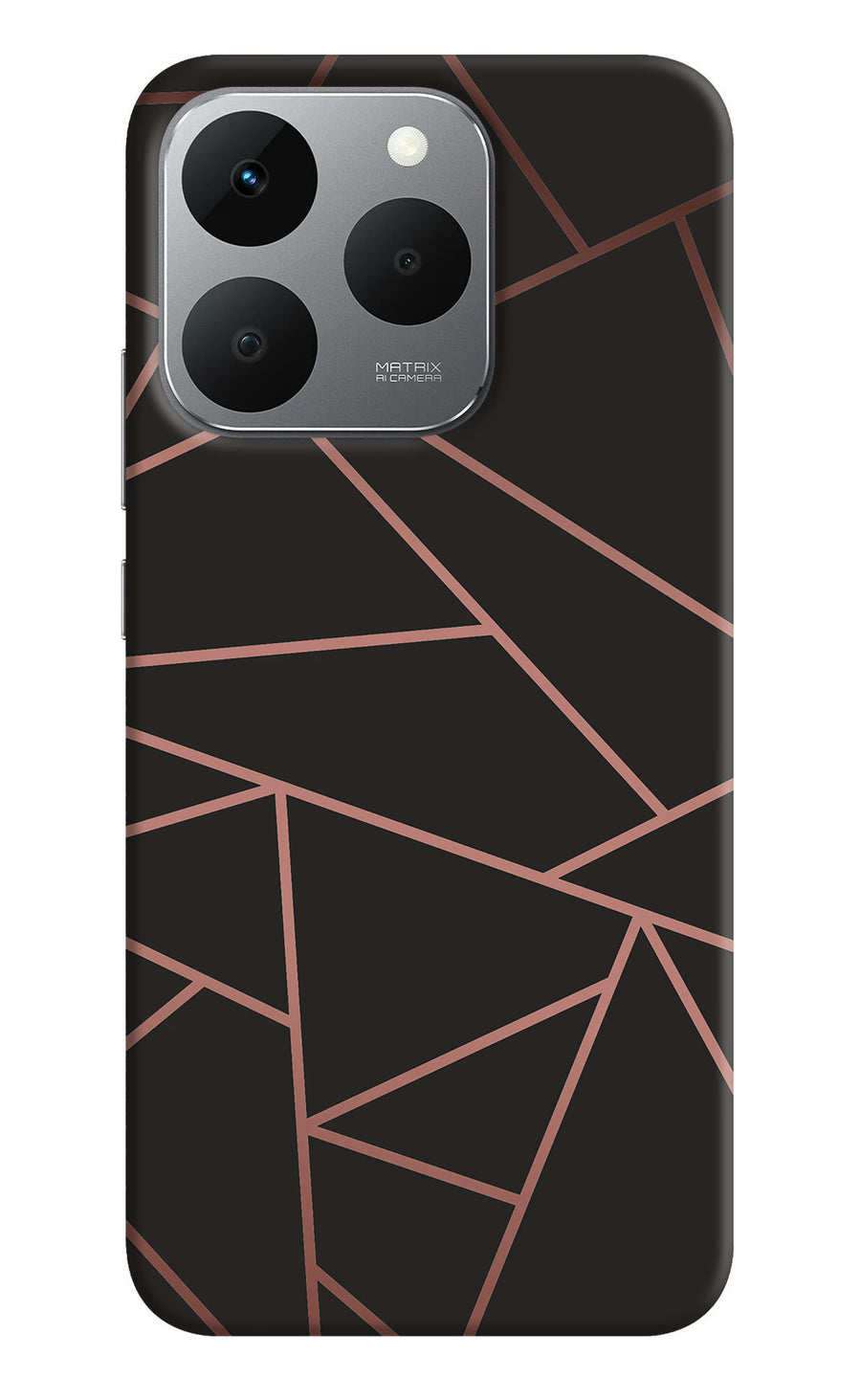 Geometric Pattern Realme 15T 5G Back Cover, Hard case