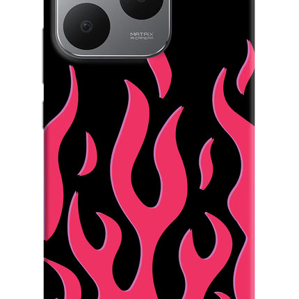 Fire Flames Realme 15T 5G Back Cover