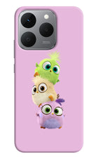 Cute Little Birds Realme 15T 5G Hard Case Back Cover by Casekaro