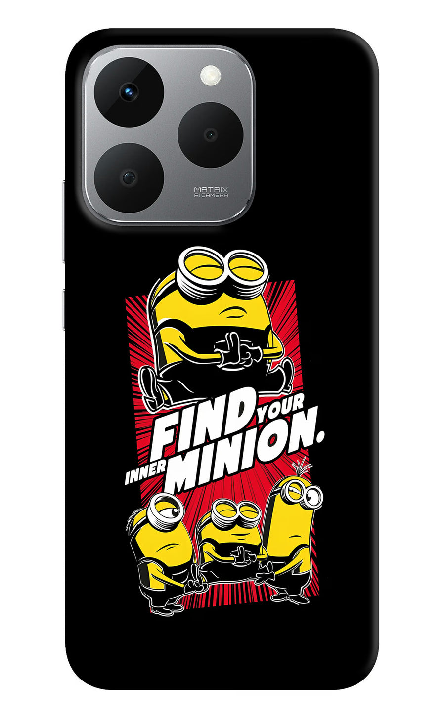 Find your inner Minion Realme 15T 5G Back Cover, Hard case