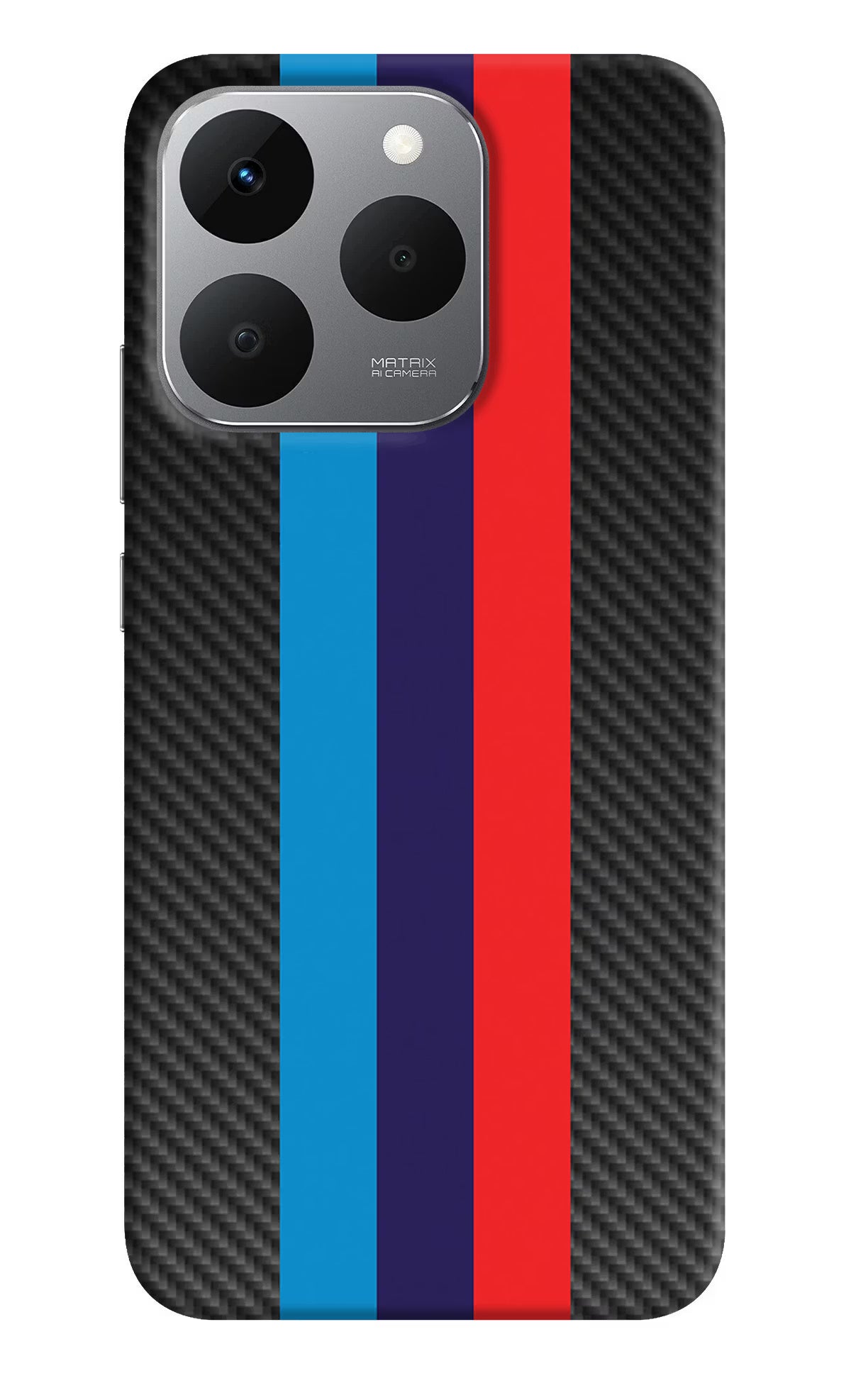 BMW Stripes Pattern Realme 15T 5G Back Cover