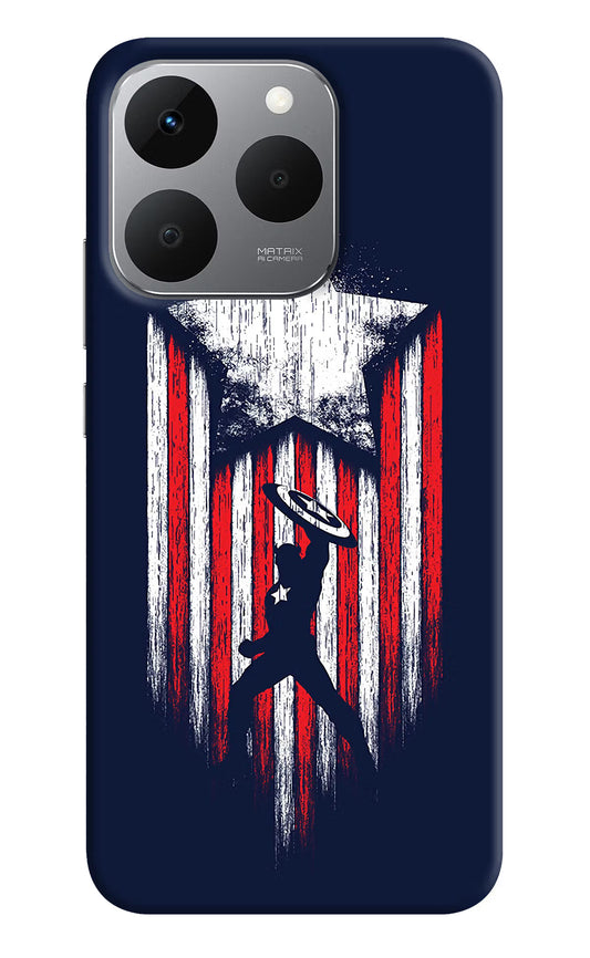 Captain America Marvel Art Realme 15T 5G Back Cover
