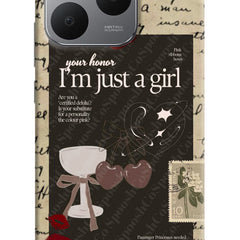 I am just a girl Realme 15T 5G Back Cover
