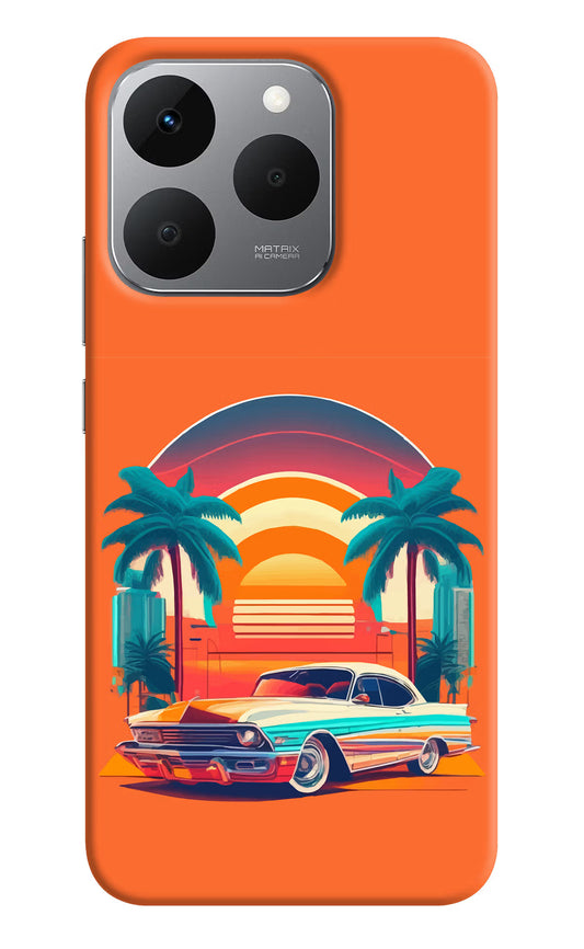 Palm Drive 80s Realme 15T 5G Back Cover