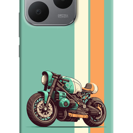 Striped Moto Drift Realme 15T 5G Back Cover
