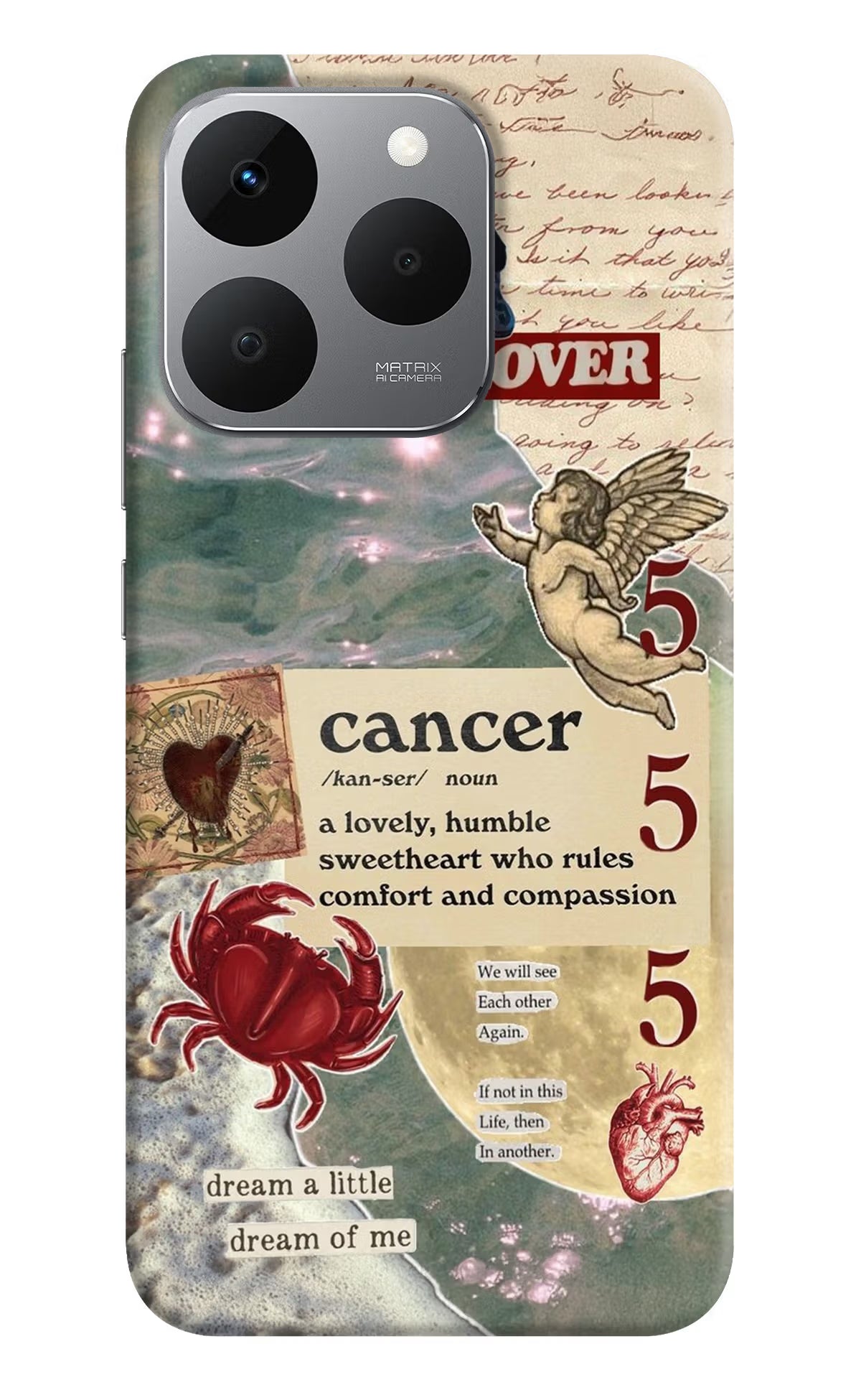 Cancer Zodiac Realme 15T 5G Back Cover