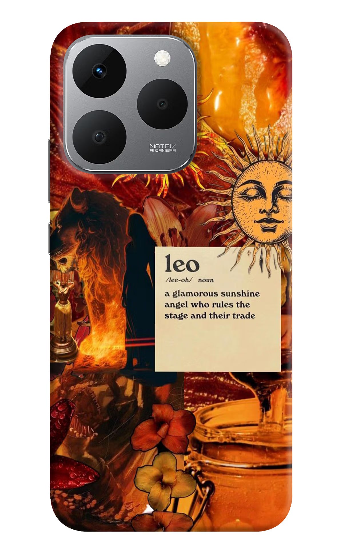 Leo Zodiac Realme 15T 5G Back Cover