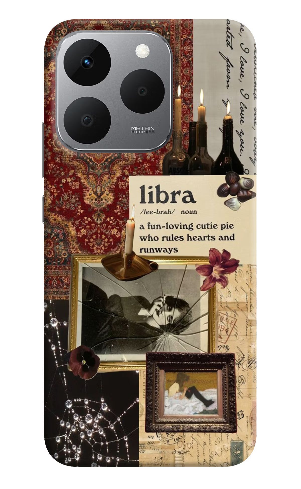 Libra Zodiac Realme 15T 5G Back Cover