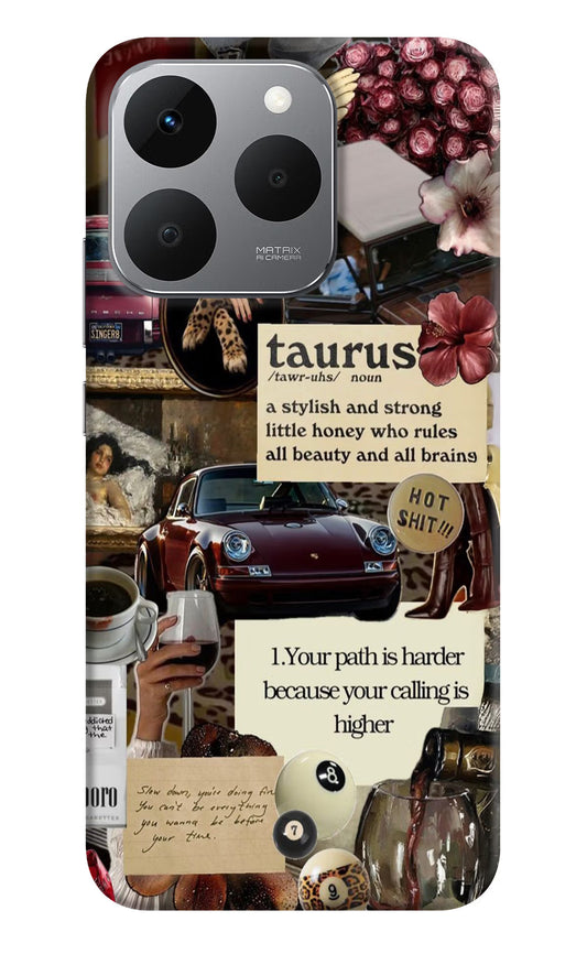 Taurus Zodiac Realme 15T 5G Back Cover