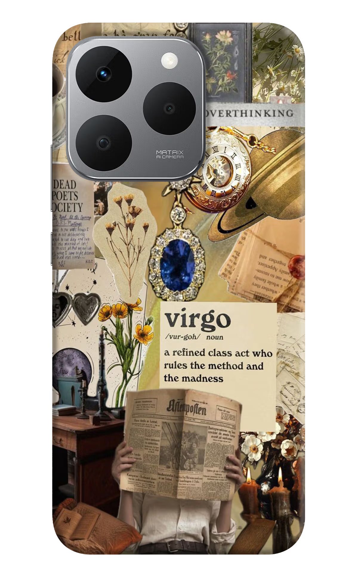 Virgo Zodiac Realme 15T 5G Back Cover