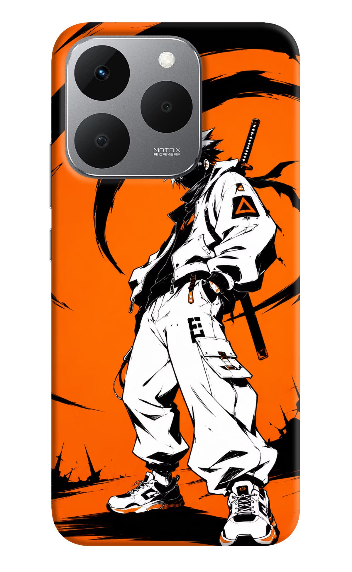 Street Samurai  Realme 15T 5G Hard Case Back Cover by Casekaro