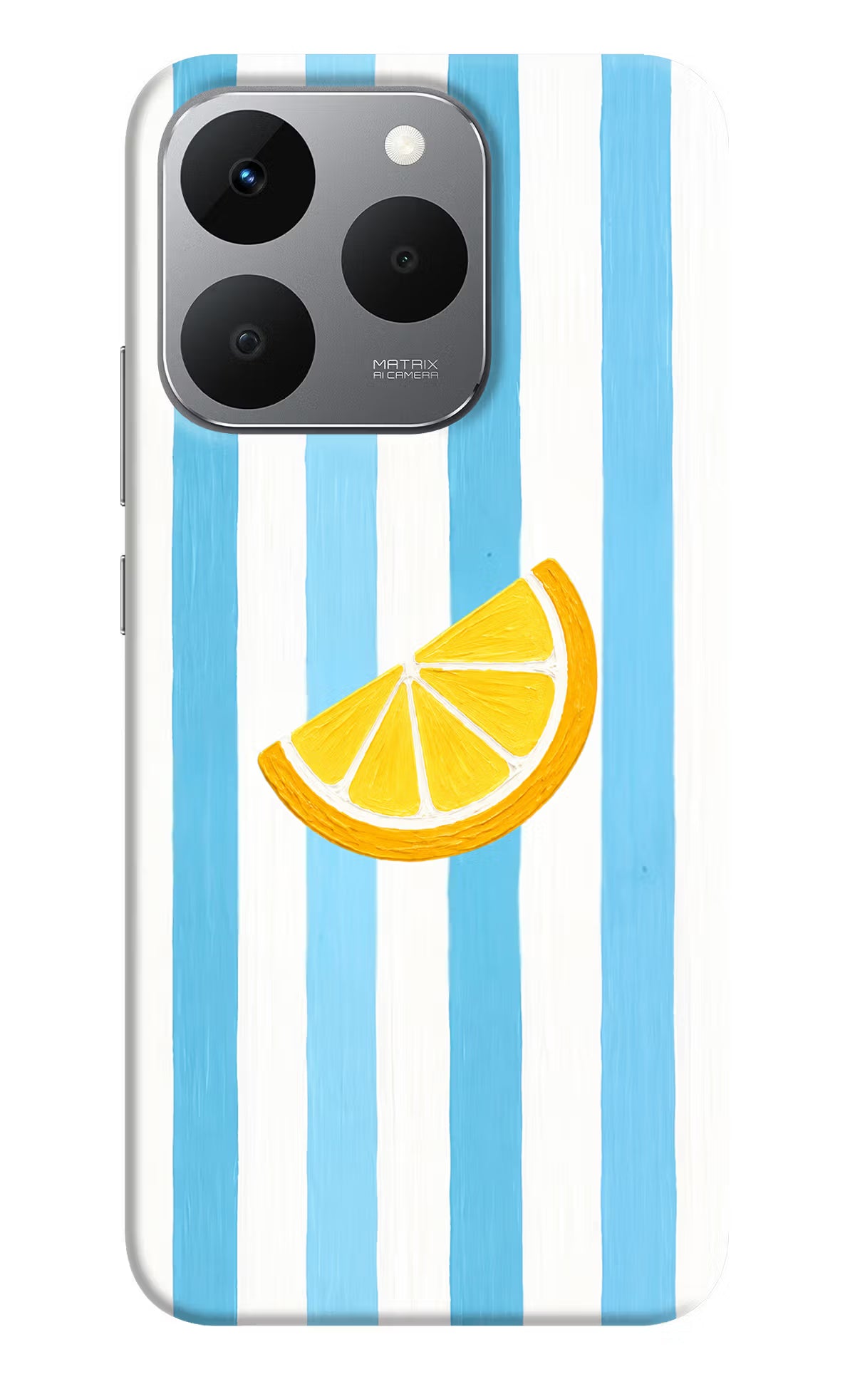 Summer Lemon Realme 15T 5G Hard Case Back Cover by Casekaro
