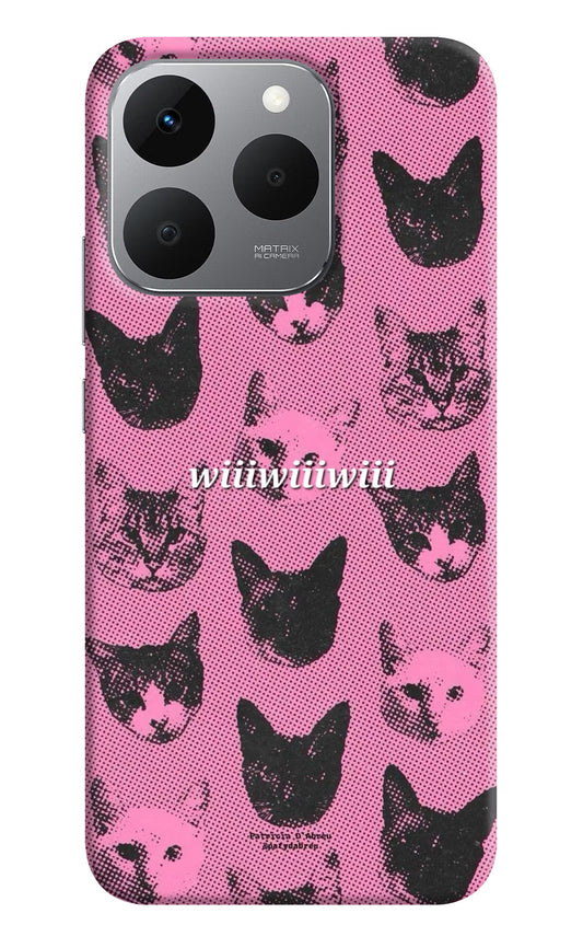 Pink Cats Realme 15T 5G Hard Case Back Cover by Casekaro