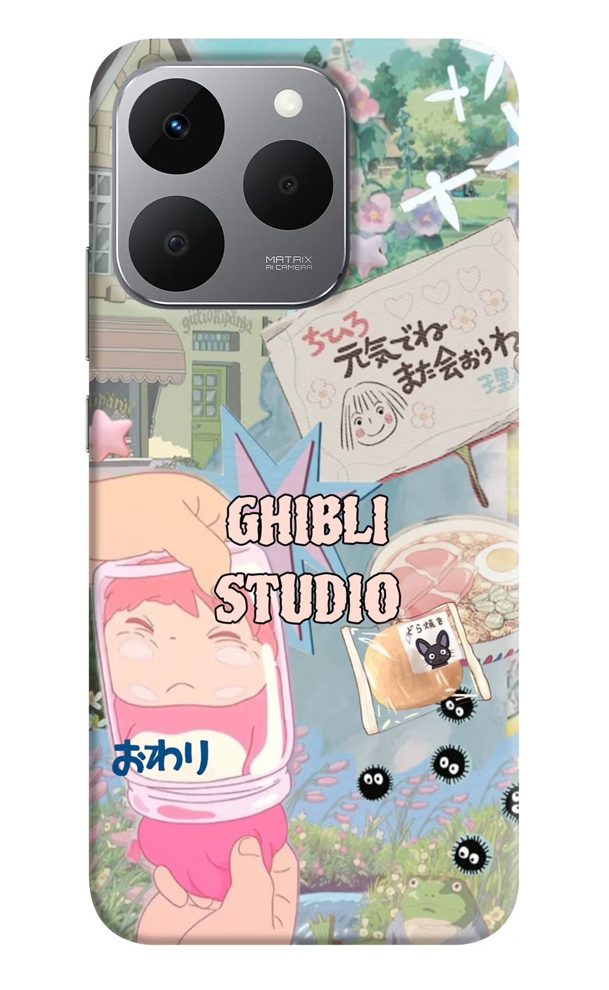 Studio Ghibli Realme 15T 5G Hard Case Back Cover by Casekaro