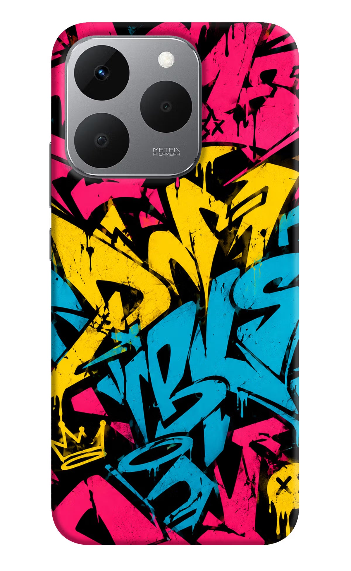 Graffiti Vibe Realme 15T 5G Back Cover