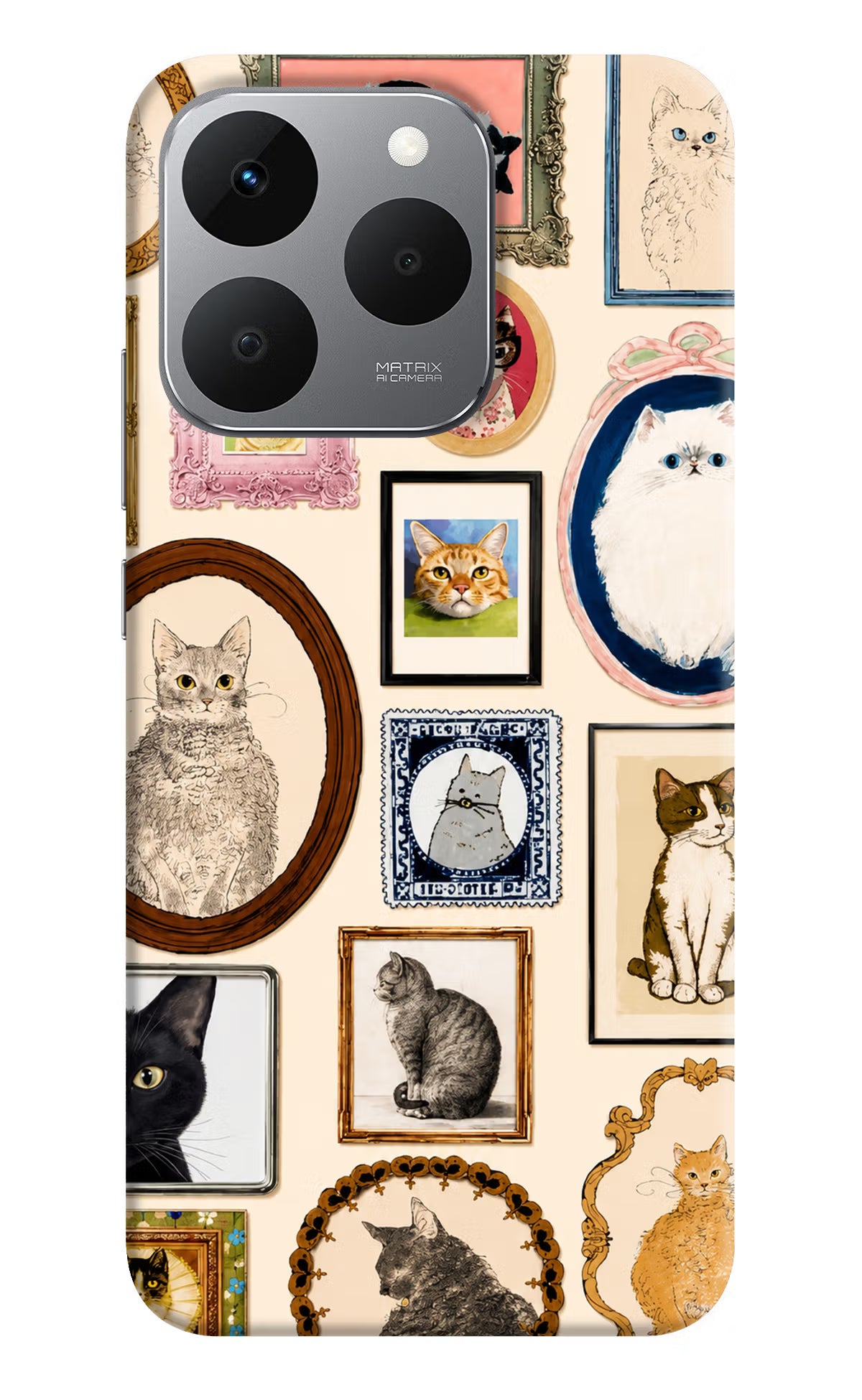 Mirror Cats Realme 15T 5G Back Cover