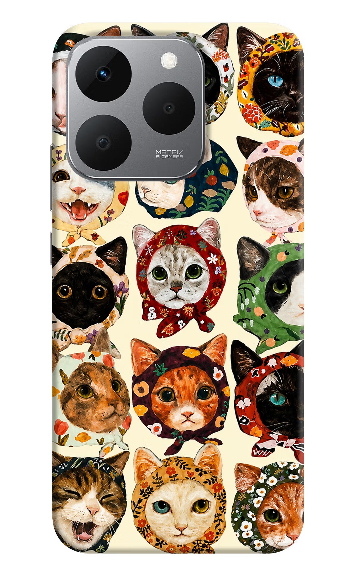 Cool Cat Realme 15T 5G Back Cover