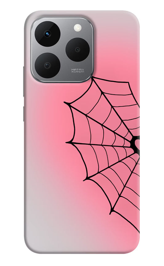 Pink Web Realme 15T 5G Hard Case Back Cover by Casekaro