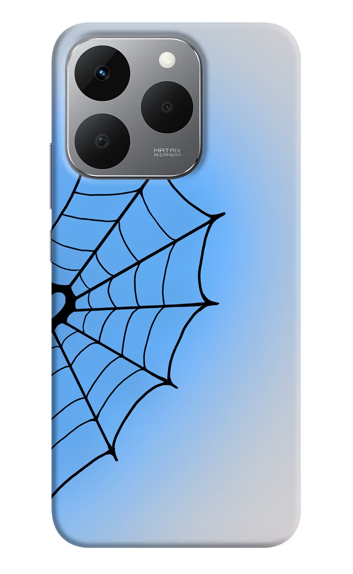 Blue Web Realme 15T 5G Back Cover