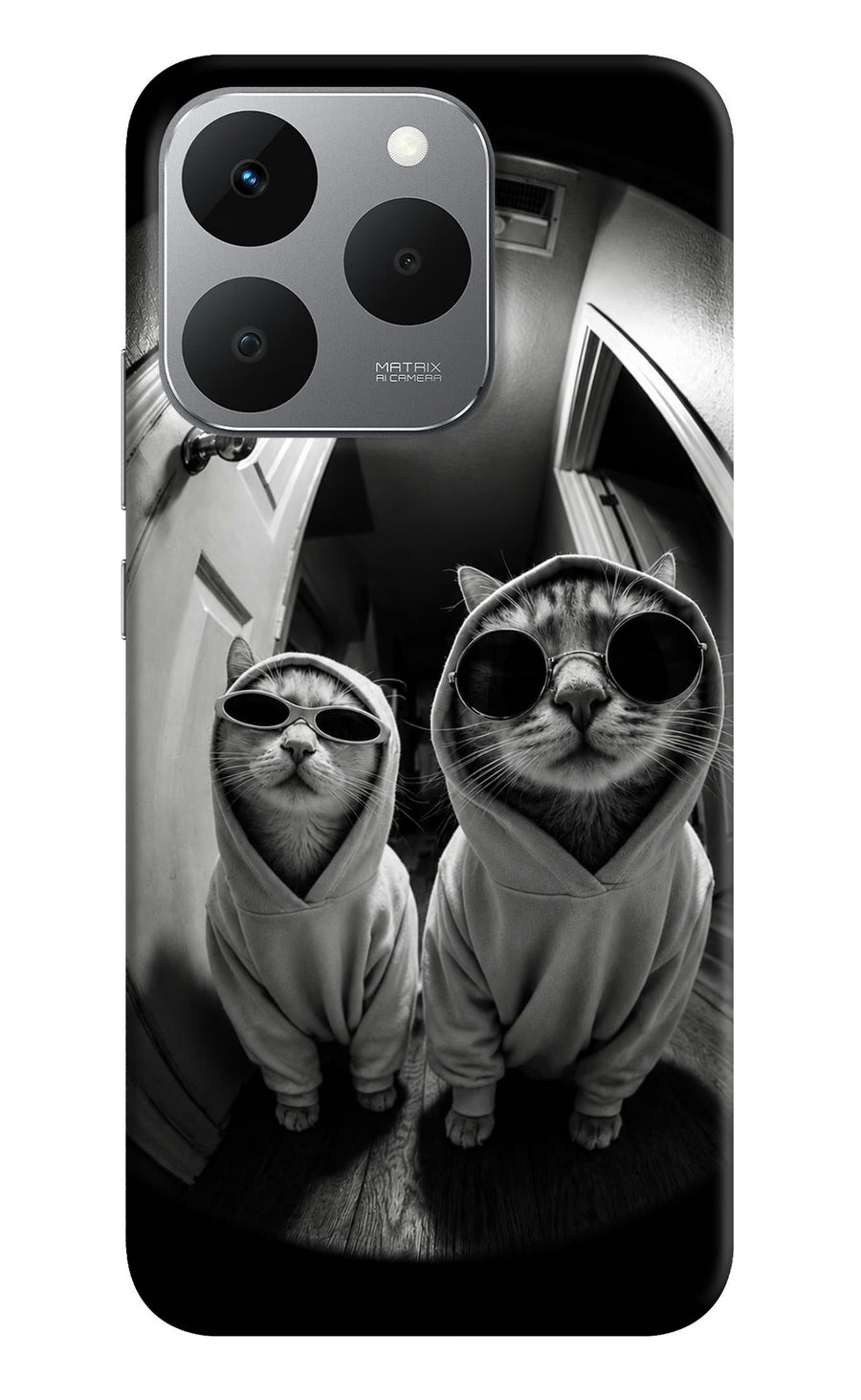 Hood Cats Realme 15T 5G Back Cover, Hard case