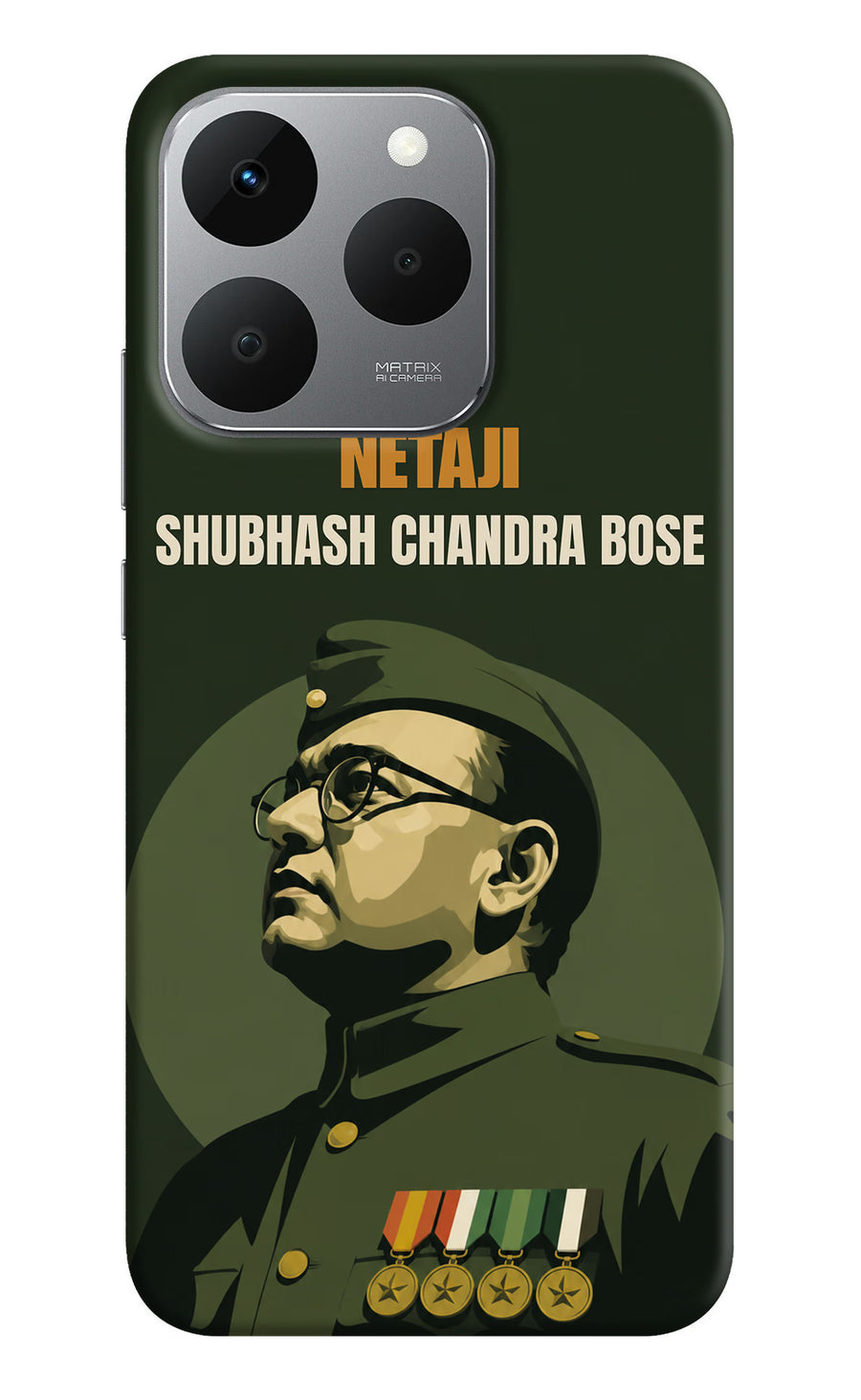 Netaji Legacy Realme 15T 5G Back Cover, Hard case