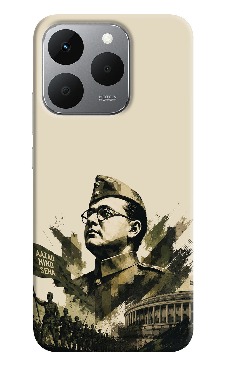 Netaji Rising Realme 15T 5G Back Cover, Hard case