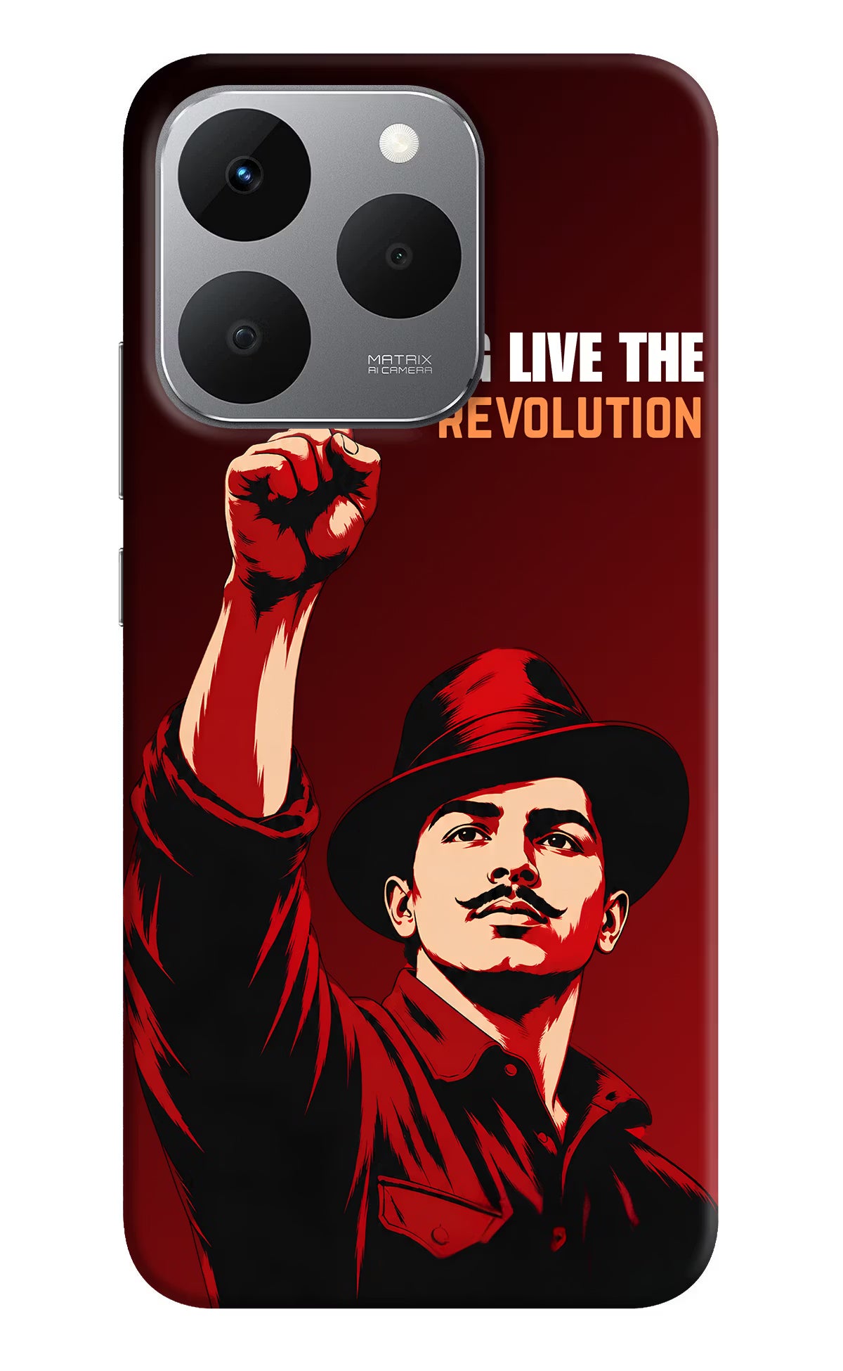Bhagat Singh Revolution Realme 15T 5G Back Cover