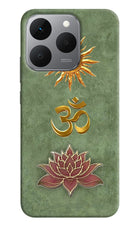 Om & Lotus Realme 15T 5G Back Cover