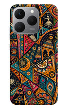 Folk Print Realme 15T 5G Hard Case Back Cover by Casekaro