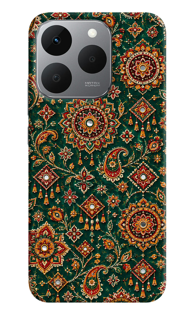 Green Pataka Realme 15T 5G Hard Case Back Cover by Casekaro