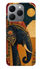 Royal Elephant Realme 15T 5G Hard Case Back Cover by Casekaro