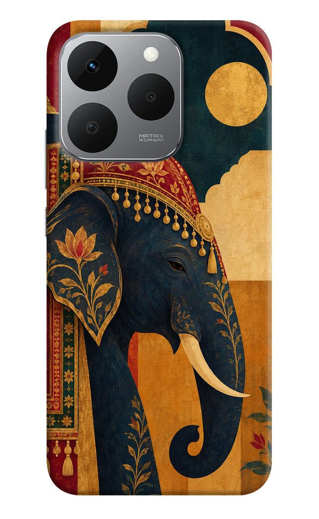 Royal Elephant Realme 15T 5G Hard Case Back Cover by Casekaro