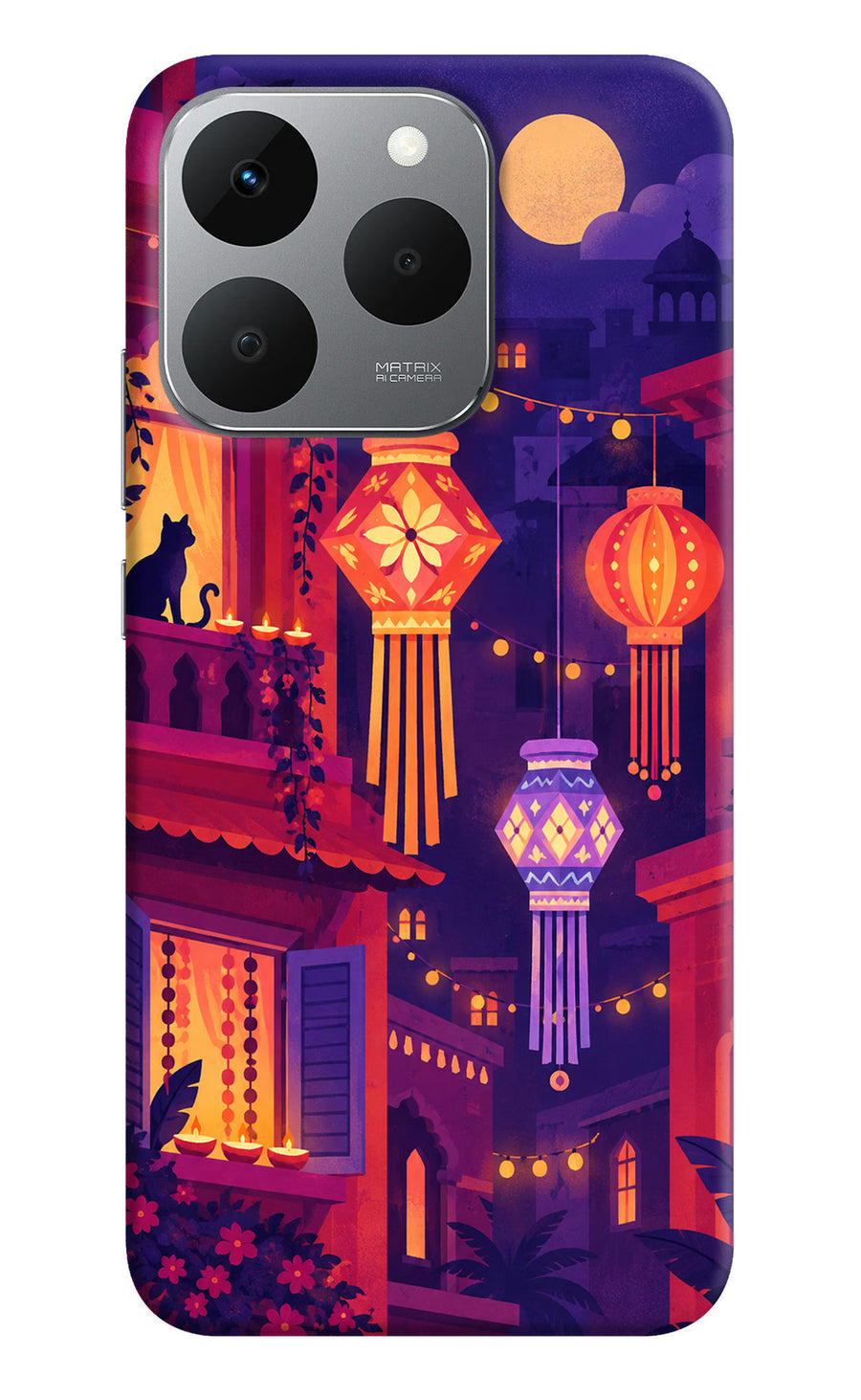 Lantern Lane Realme 15T 5G Back Cover, Hard case