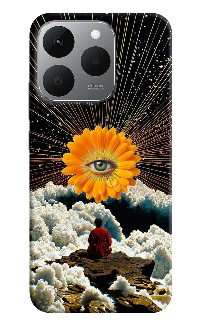 Cosmic Flower Realme 15T 5G Hard Case Back Cover by Casekaro
