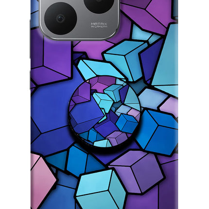 Cubic Abstract Realme 15T 5G Pop Case